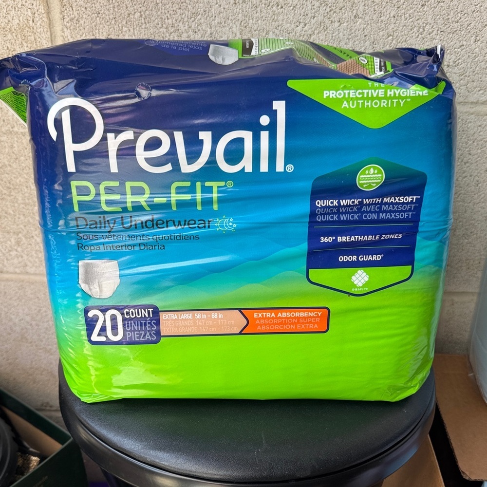 Prevail Per-Fit‎ Daily Underwear 20 Count